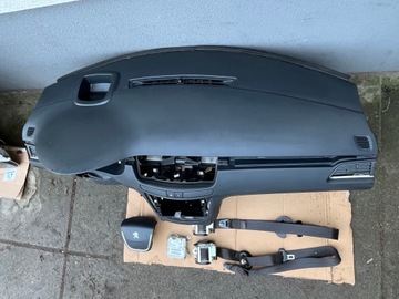 DESKA KONZOLA ULOŽENÍ PÁSY SENSOR KOMPLET PEUGEOT 508 I HEAD UP ORIGINÁLNÍ