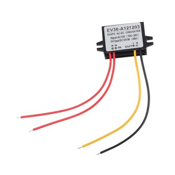 ПРЕОБРАЗОВАТЕЛЬ 36ВТ В 12В AC-DC 3A ПОНИЖАЮЩИЙ КОРПУС