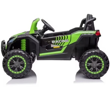 ДЖИП БАГГИ 4x4 АККУМУЛЯТОРНЫЙ АВТОМОБИЛЬ 4 двигателя ПИЛОТ МЯГКИЕ КОЛЕСА UTV КОЖА EVA