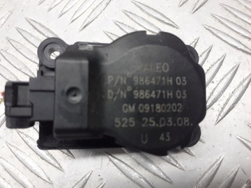 MOTOREK KLAP RADIÁTORU OPEL VECTRA C 09180202