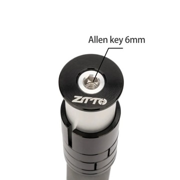 Скрытый удлинитель выноса велосипеда, черный