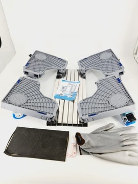 Основание стиральной машины с регулируемыми колесами + аксессуары.