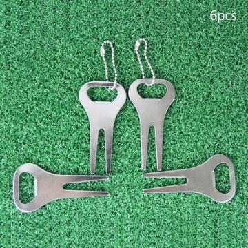 6 инструментов для ремонта гольфа Divot L, портативная вилка для ремонта гольфа