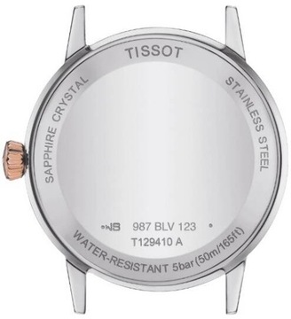 Zegarek męski Tissot wizytowy casual T129.410.22.013.00