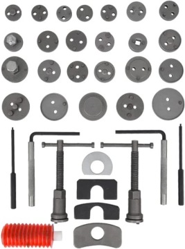 КОМПЛЕКТ РЕВЕРСОВ ДАВЛЕНИЯ ТОРМОЗНОГО ПОРШНЯ ПРЕСС-КЛЮЧ 35 шт.