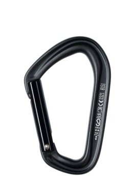 Karabinek Black Diamond HotForge Straight Gate - black
