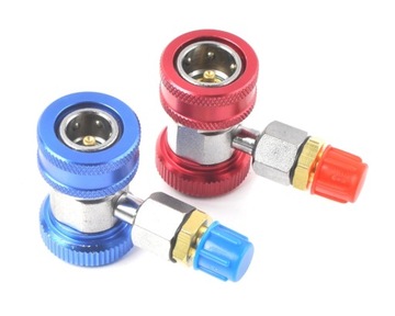 Szybkozłączki serwisowe do klimatyzacji R134A