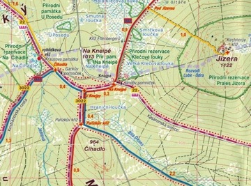 Йизерские горы 1:25 000 ТУРИСТИЧЕСКАЯ КАРТА 723 SHOCART