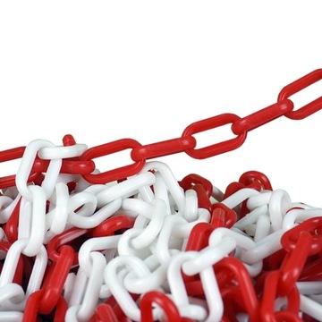 Столб для забора 4x + Пластиковая цепь 2x