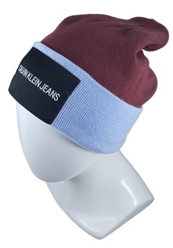 CALVIN KLEIN CZAPKA BEANIE KRASNALKA ONE SIZE