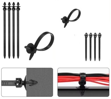 Штифты, зажимы, зажимы, шайбы, автомобильные ленты + инструменты - 925 элементов