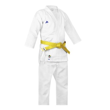 KIMONO KARATEGA ADIDAS DLA DZIECI REGULACJA DŁUGOŚCI 150-160 CM + BIAŁY PAS