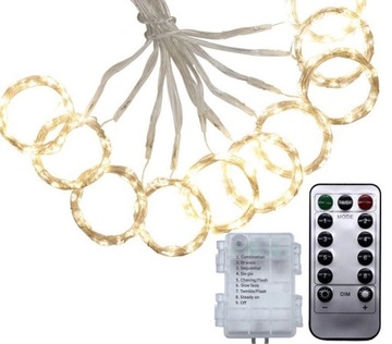 Светодиодная световая завеса 3х3м, лампы НА АККУМУЛЯТОРАХ