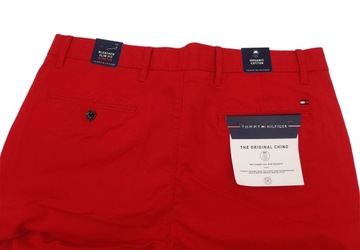 SPODNIE TOMMY HILFIGER CHINOS SLIM BLEECKER W34L34