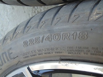 ДИСКИ КОЛЕСА ШИНЫ ЛЕТНИЕ 18 BMW 1 F20 M-ПАКЕТ 18R.