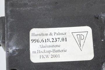 PORSCHE BOXER 986 SIRÉNA ALARMOVÁ 996.618.237.01 99661823701 2001