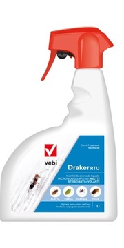 Płyn, spray na karaczany, komary Draker RTU 1L