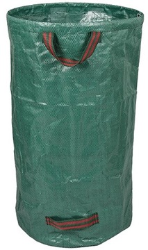 SKŁADANY KOSZ OGRODOWY WOREK NA LIŚCIE TORBA 120L