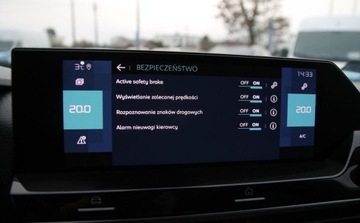 Citroen 2021 Citroen C4 e-C4 EV136 50kWh Feel Pack Gwarancja od RiA Elektryczny 136KM, zdjęcie 21