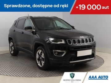 Jeep Compass II SUV 1.4 Multiair 170KM 2018 Jeep Compass 1.4 MultiAir, Salon Polska, 4X4