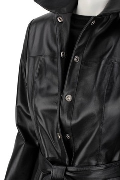 Модное женское кожаное пальто DORJAN ROMA450 XXL