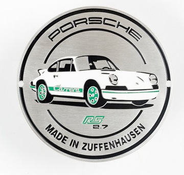 EMBLEMAT NA GRILL, PORSCHE CARRERA RS 2.7