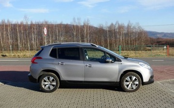 Peugeot 2008 I SUV 1.2 PureTech 82KM 2015 Peugeot 2008 1.2 82KM LEDY Klima Zero korozji Oryginalne szyby Stan BDB 1.2, zdjęcie 3