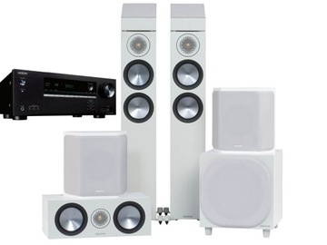 Zestaw kina domowego Monitor Audio Bronze 5.1.2 + Onkyo TX-NR5100