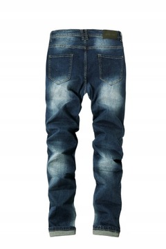 Jeansy męskie slim fit spodnie jeansowe dżinsy -36