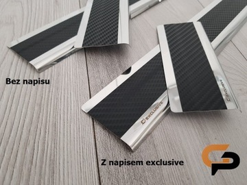 Chrysler Pacifica 2016+ боковые юбки