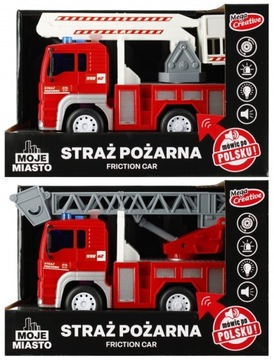 Auto Straż Pożarna Moje Miasto Polska Wersja MC
