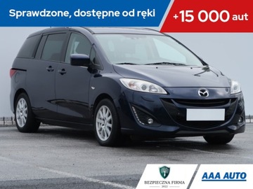 Mazda 5 I 1.8 MZR 115KM 2010 Mazda 5 1.8, GAZ, 7 miejsc, Xenon, Klima