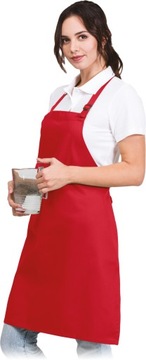 FARTUCH KUCHENNY KELNERSKI czerwony FPB-CLASSIC