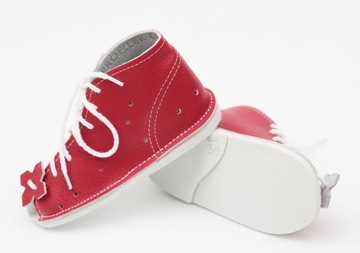 Тапочки Profilek health на шнуровке, красные - 23