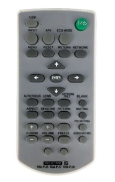 ПУЛЬТ ДИСТАНЦИОННОГО УПРАВЛЕНИЯ ДЛЯ ПРОЕКТОРА SONY VPL-EX7 VPL-ES1 VPL-ES2