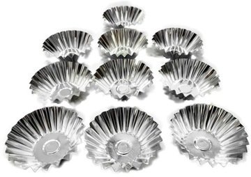 FOREMKI BABECZKI MUFFINY 6,3 cm KARBOWANE 10 szt K