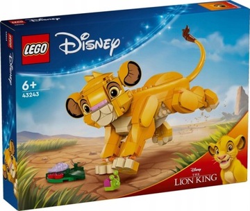 LEGO Disney - KRÓL LEW SIMBA 43243 LEGO x DISNEY x KRÓL LEW