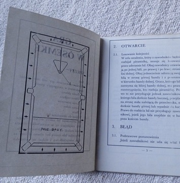 Польская бильярдная ассоциация. Игра Восьмерок – правила.