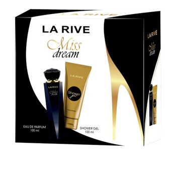 LA'RIVE WOMEN ZESTAW PREZENTOWY WODA PERFUMOWANA 100ML +ŻEL POD PRYSZNIC 10