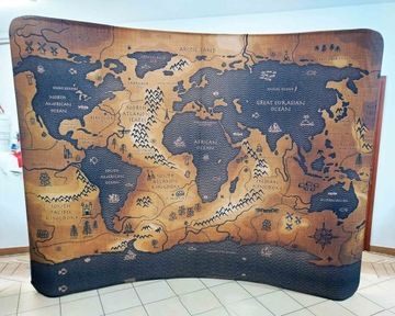 Арочная рекламная стена 300x230см Design Print, односторонняя