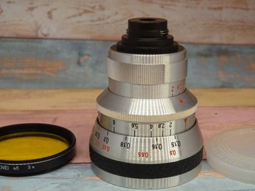 obiektyw Flektogon 2/55 Carl Zeiss Cine obiektyw do Pentaka 8 z nasadką