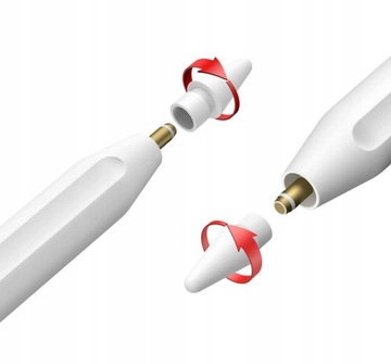 4 насадки для Apple Pencil 1/2