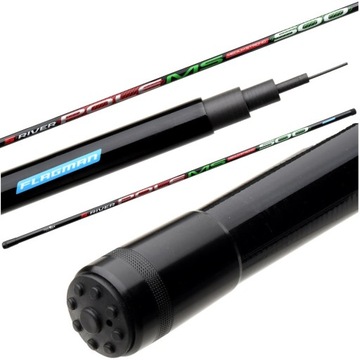 FLAGMAN S-RIVER POLE 600 CM BAT WĘGLOWY