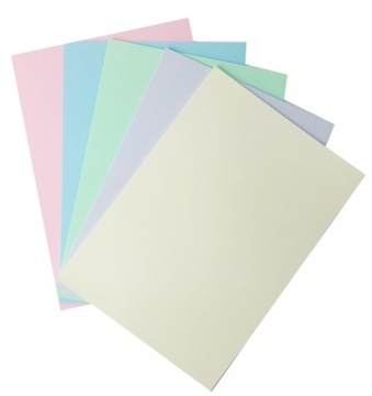 PAPIER KSERO PASTELOWY KOLOR A4/100 szt 80g PASTEL