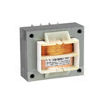 TS6/47 [230V/2x15V 2x0,25A 6W] transformator sieciowy