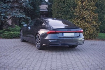 Audi A7 C8 Sportback 2.0 45 TFSI 245KM 2019 Audi A7 Sportback Quattro S Line Tempomat Klima 4stref. LED Matrix FV, zdjęcie 4