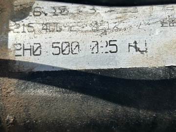 VW AMAROK 2,0 TDI ZADNÍ NÁPRAVA 2H0500025