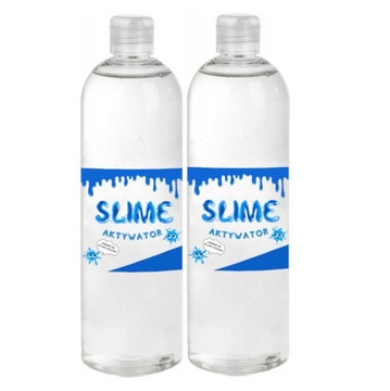 KLEJ PVA + AKTYWATOR DO SLIME GLUTY 2x1 LITR 2L