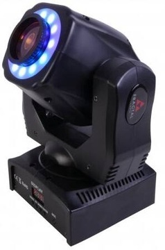 FRACTAL MINI LED GOBO SPOT 60W ДВИЖУЩАЯСЯ ГОЛОВКА КОЛЬЦЕВАЯ ГОЛОВКА LED DMX XLR ГОЛОВКА