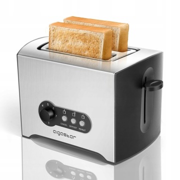 TOSTER OPIEKACZ GRILL MOCNY ELEKTRYCZNY 900W NIEPRZYWIERAJĄCY GRZANKI TOST